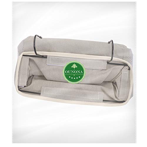 Black Hanging Bedside Organizer L256