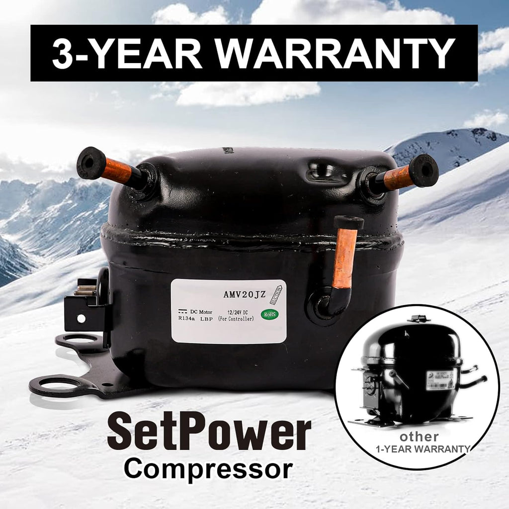 12 Volt Portable Refrigerator Freezer 21qt I860015