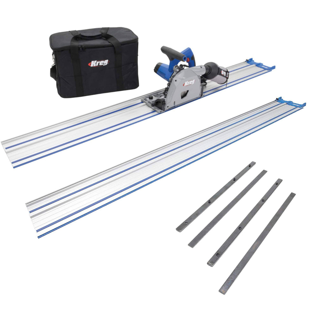Adaptive Cutting System Saw Bundle with 62-Inch Guide Track and Guide Track Connectors F14484