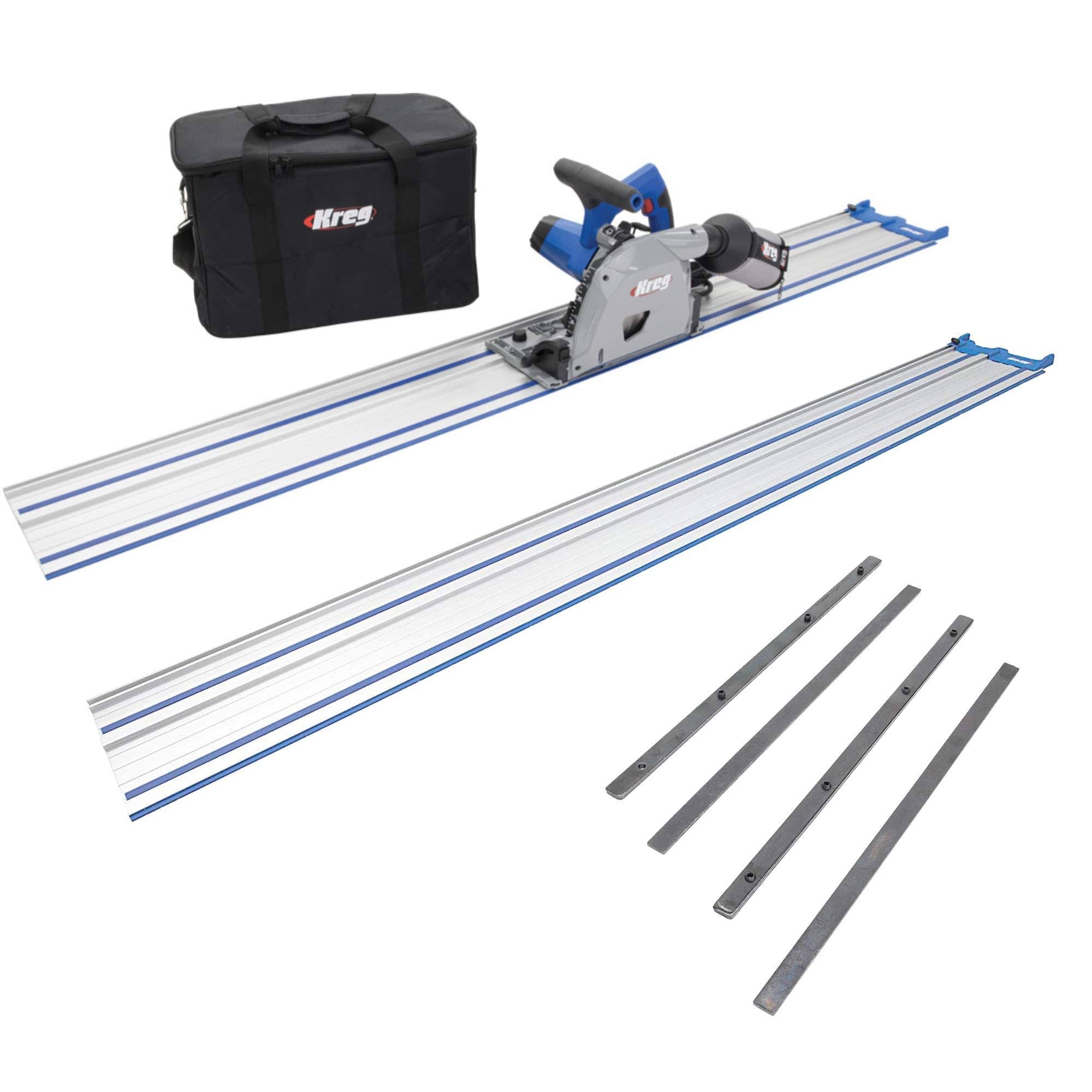 Adaptive Cutting System Saw Bundle with 62-Inch Guide Track and Guide Track Connectors F14484