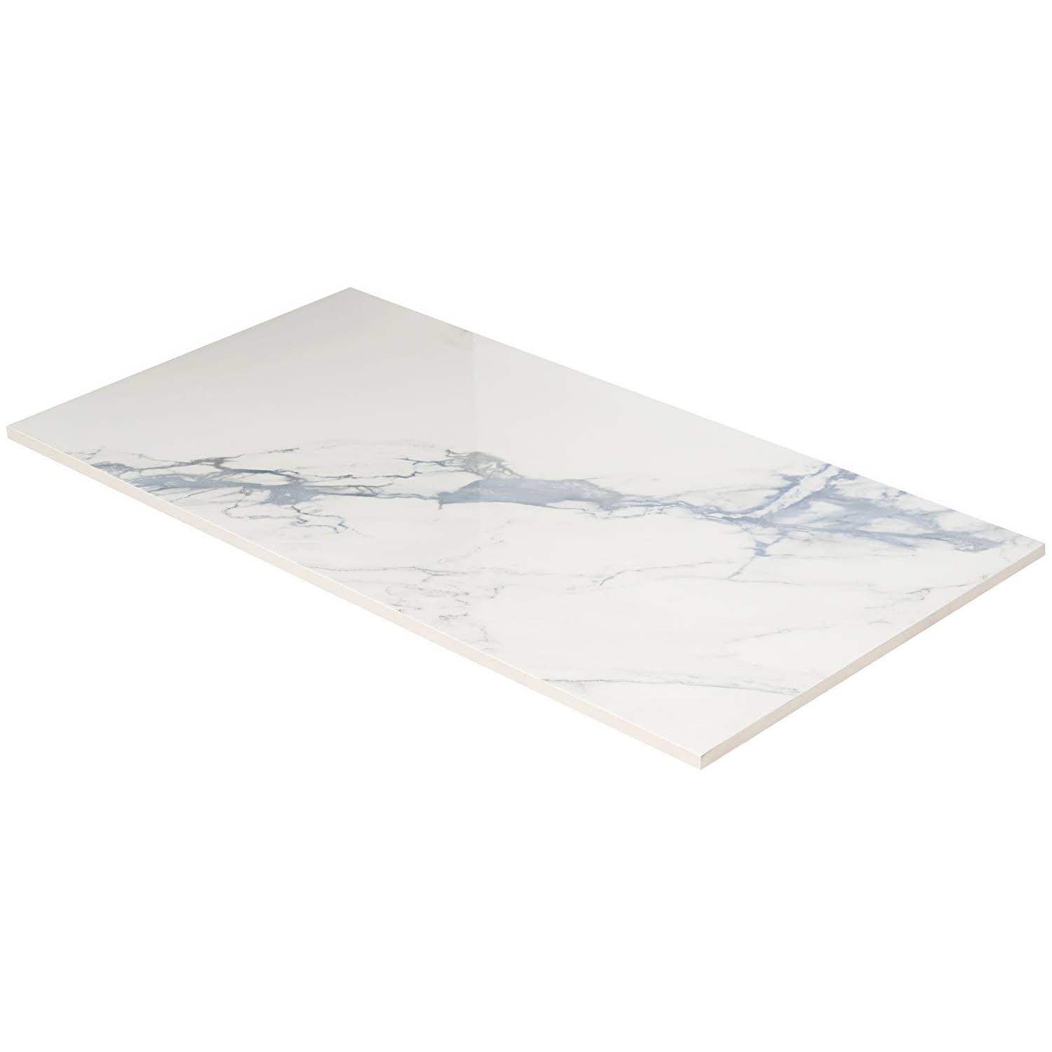 Polished Porcelain Floor and Wall Tile 12 in. x 24 in. 6-Piece G545823
