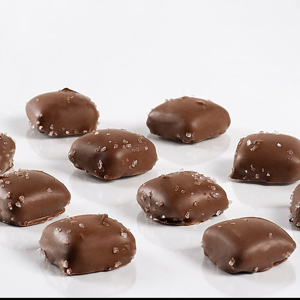 Milk Chocolate Sea Salt Caramels (32 oz Tub) U990755