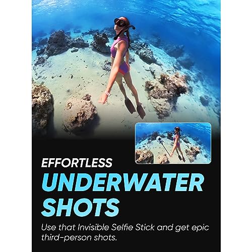 Waterproof 360 Action Camera with 48MP Sensors, 5.7K 360 Video Q636848