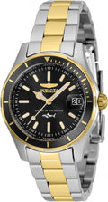 Black Dial Two Tone Steel Watch S603