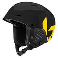 Shiny Black and Yellow Snow Helmet B740350