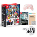 Gray Console OLED Bundle with Super Smash Bros. Ultimate, Triangle Strategy, Wireless Pro Controller and Accessories E579600