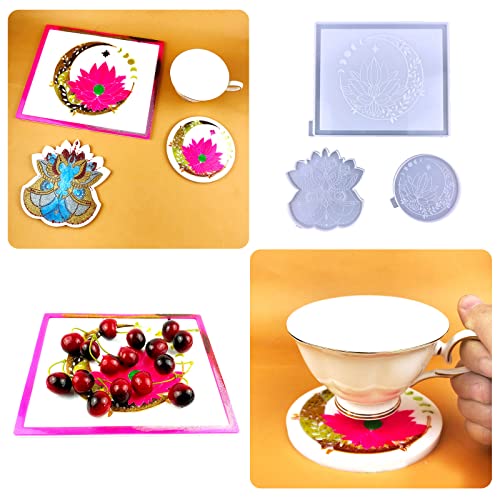 Crystal Epoxy Silicone Tray Molds K329