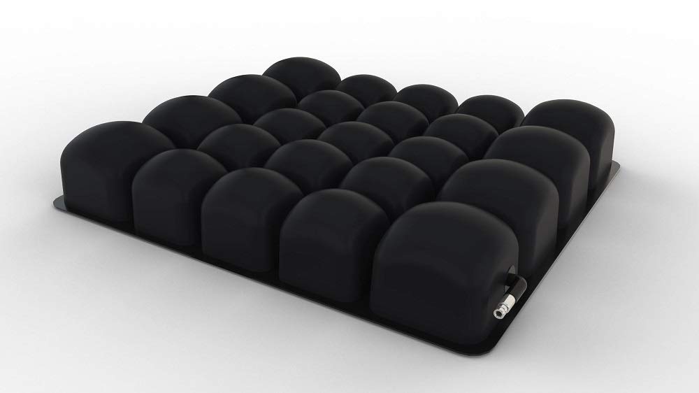 Heavy Duty Inflatable Seat Cushion with Stretchable Cover, 18 x 16 L739