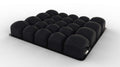 Heavy Duty Inflatable Seat Cushion with Stretchable Cover, 18 x 16 L739