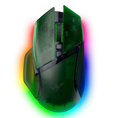 Black Wireless Gaming Mouse with HyperScroll Tilt Wheel C8871
