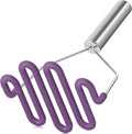 Stainless steel silicone potato mash maker O62646
