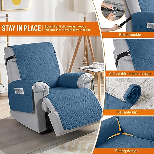 Sand Recliner Chair Cover with Pocket L5291