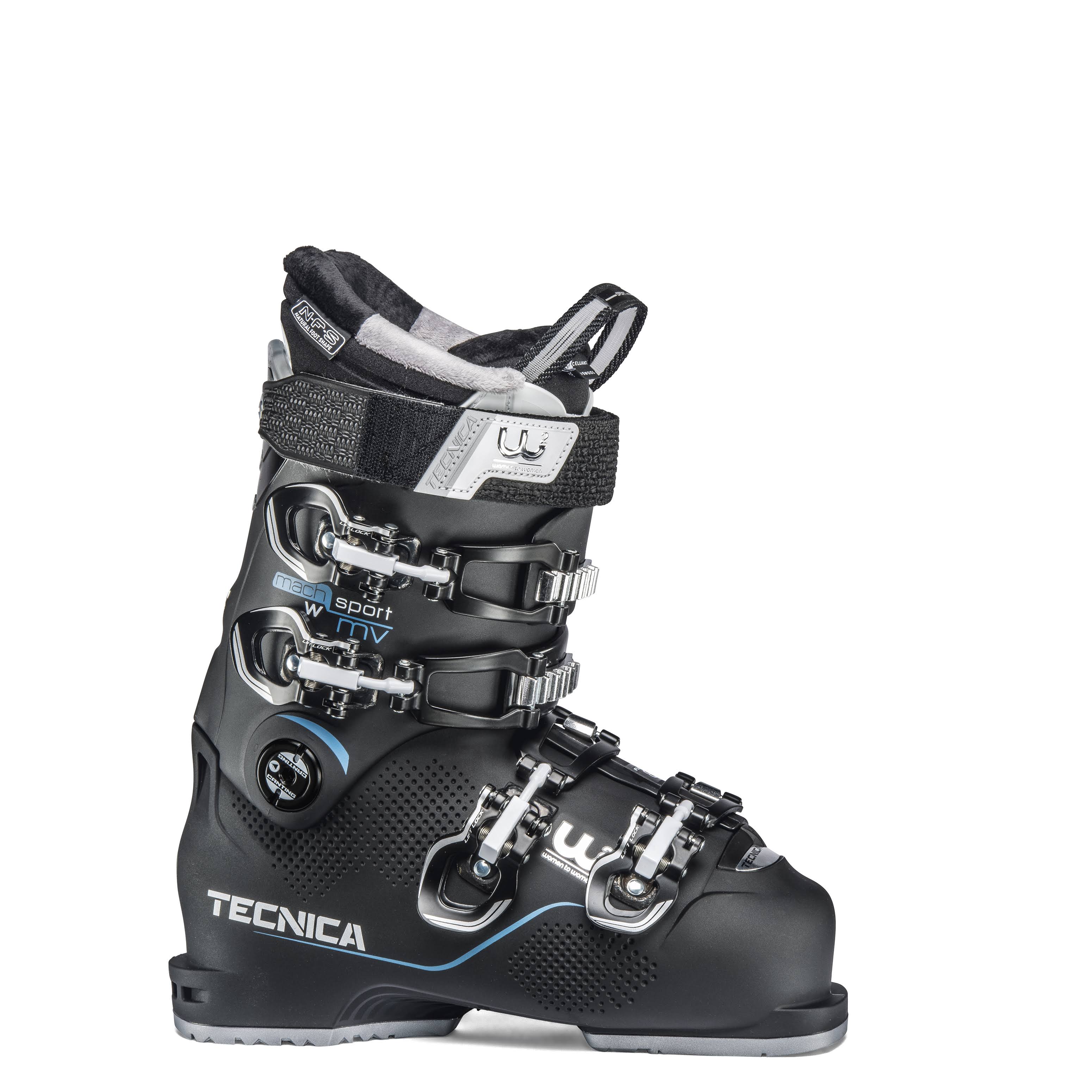 Black 22.5 Ski Boots F6771