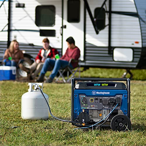 6500 Watt Dual Fuel Portable Generator E4758