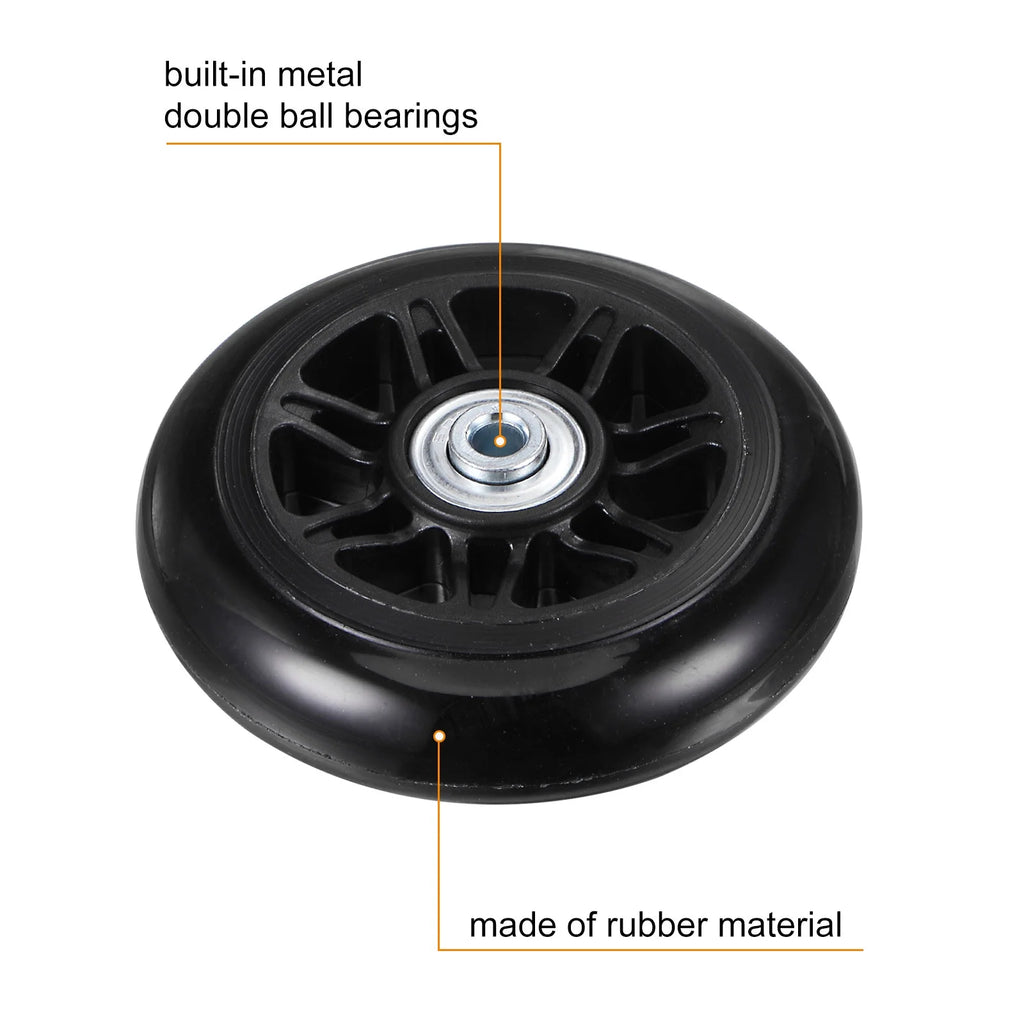 4 PU Bearing Replacement Luggage Wheels for Suitcase X61146