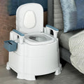 Detachable Armrests Height Adjustable Heavy Duty Commode O881094