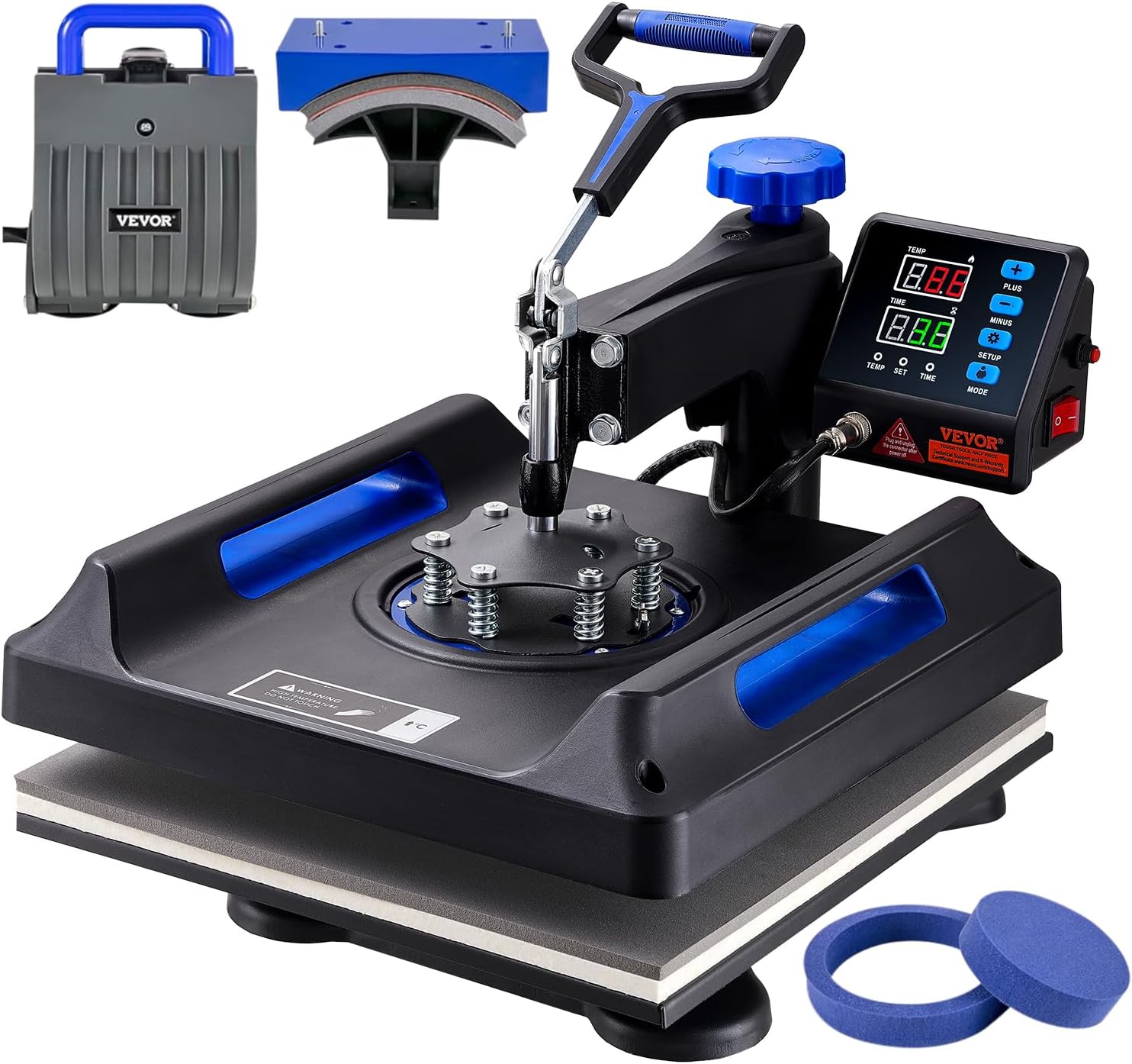 15x15inches 5 in 1 Swing Away Digital Control Heat Press M97953