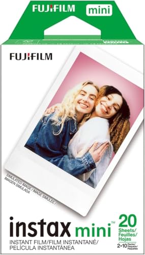 INSTAX Mini Instant Film 2 Pack = 20 Sheets (White) A677