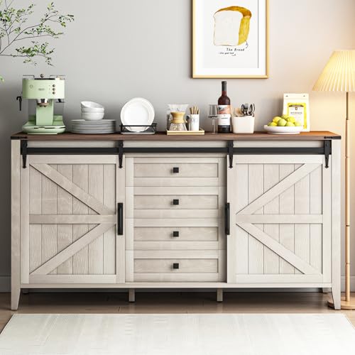 White 4 Drawer Wood Dresser U245734
