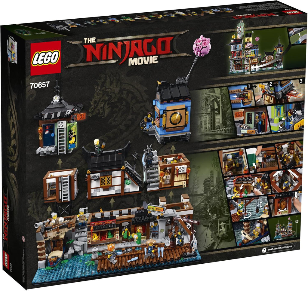 NINJAGO City Docks Building Kit (3553 Pieces) T6760