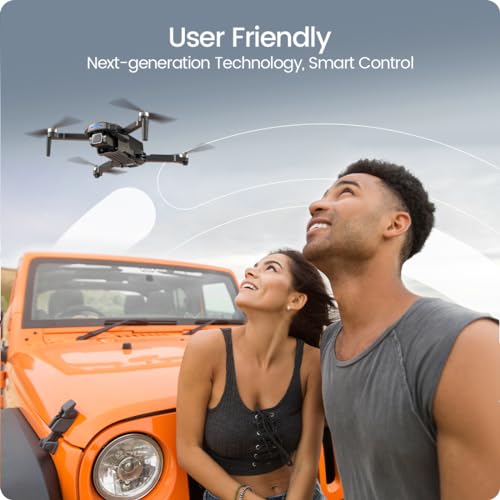 GPS Drone with 4K UHD Camera, Foldable FPV RC Quadcopter with Brushless Motor N3104