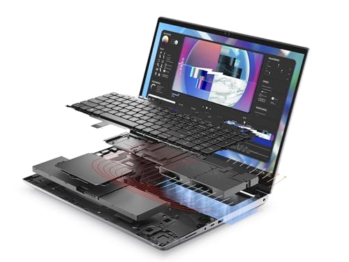 16" FHD+ Intel 16-Core i9-12950HX 64GB DDR5 2TB SSD Mobile Workstation Laptop U879