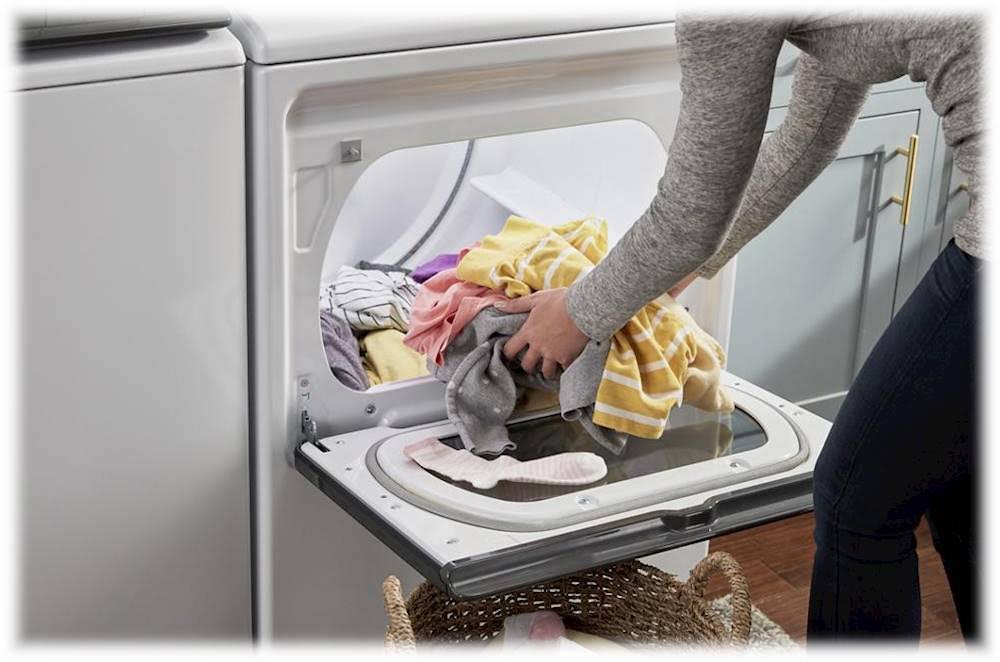 7.4 Cu. ft. Top Load Gas Dryer White K5563