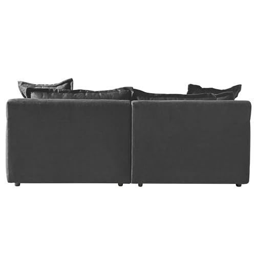 Beige L-Shaped 2-Piece Sectional Sofa N555