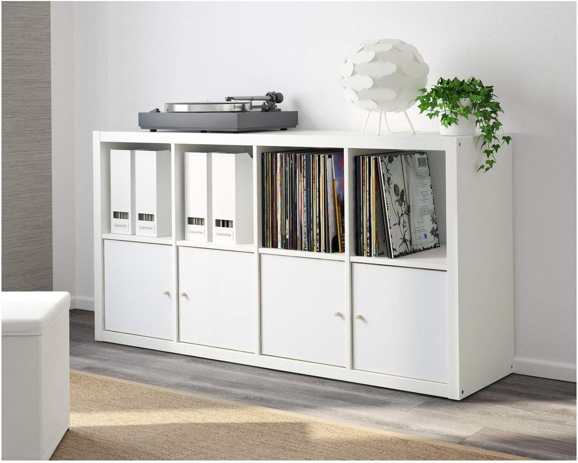White 8 Shelf Shelving Unit (77x39x147 cm) E430298