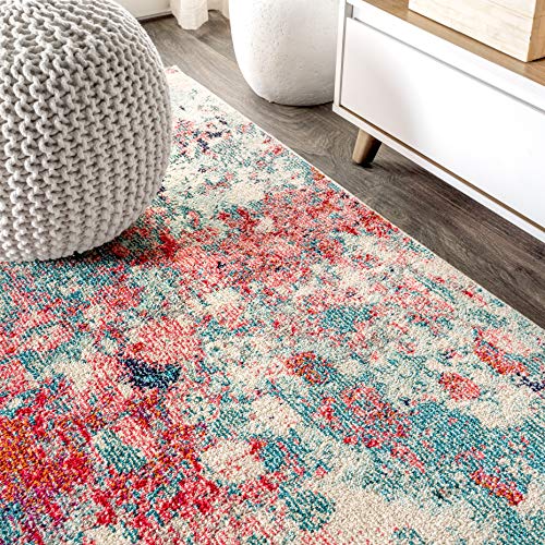 Blue/Red 8 ft. x 10 ft. Area Rug N6247