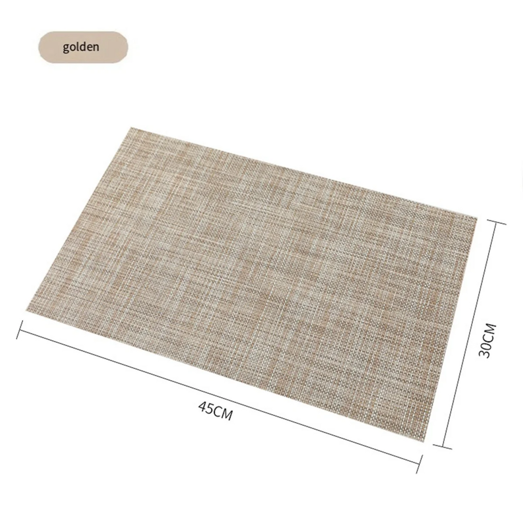 Washable Heat Non Placemats Set of 6 W40139