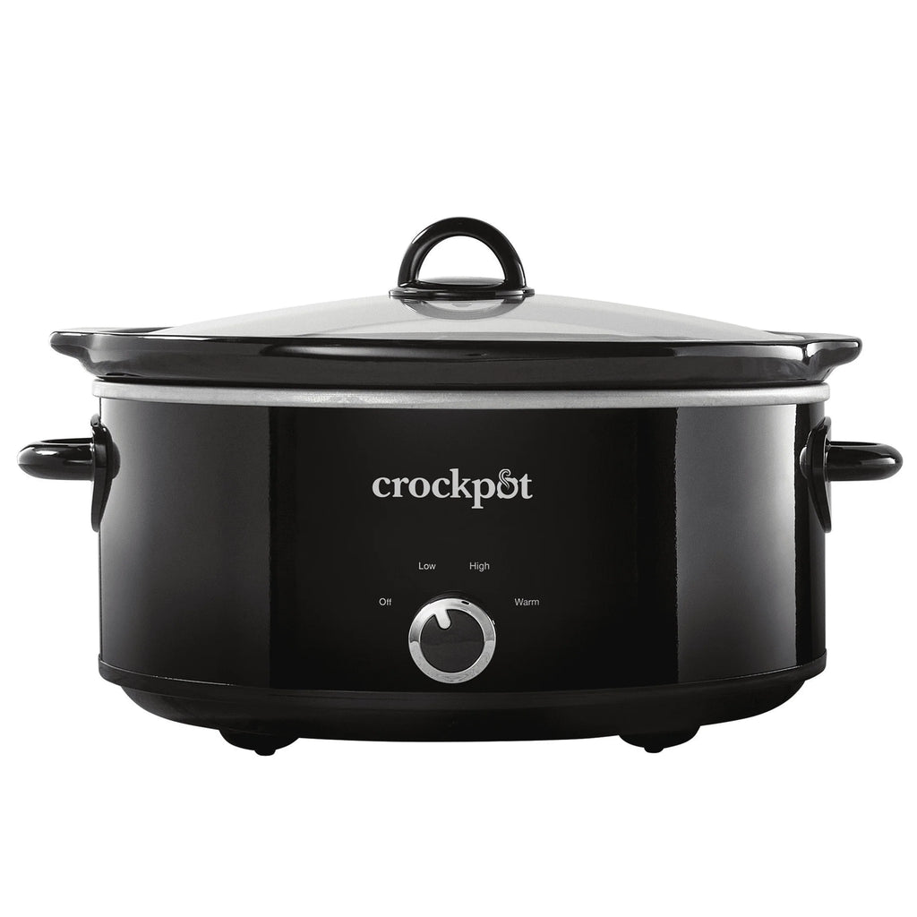 7-Quart Manual Slow Cooker, Black S11946
