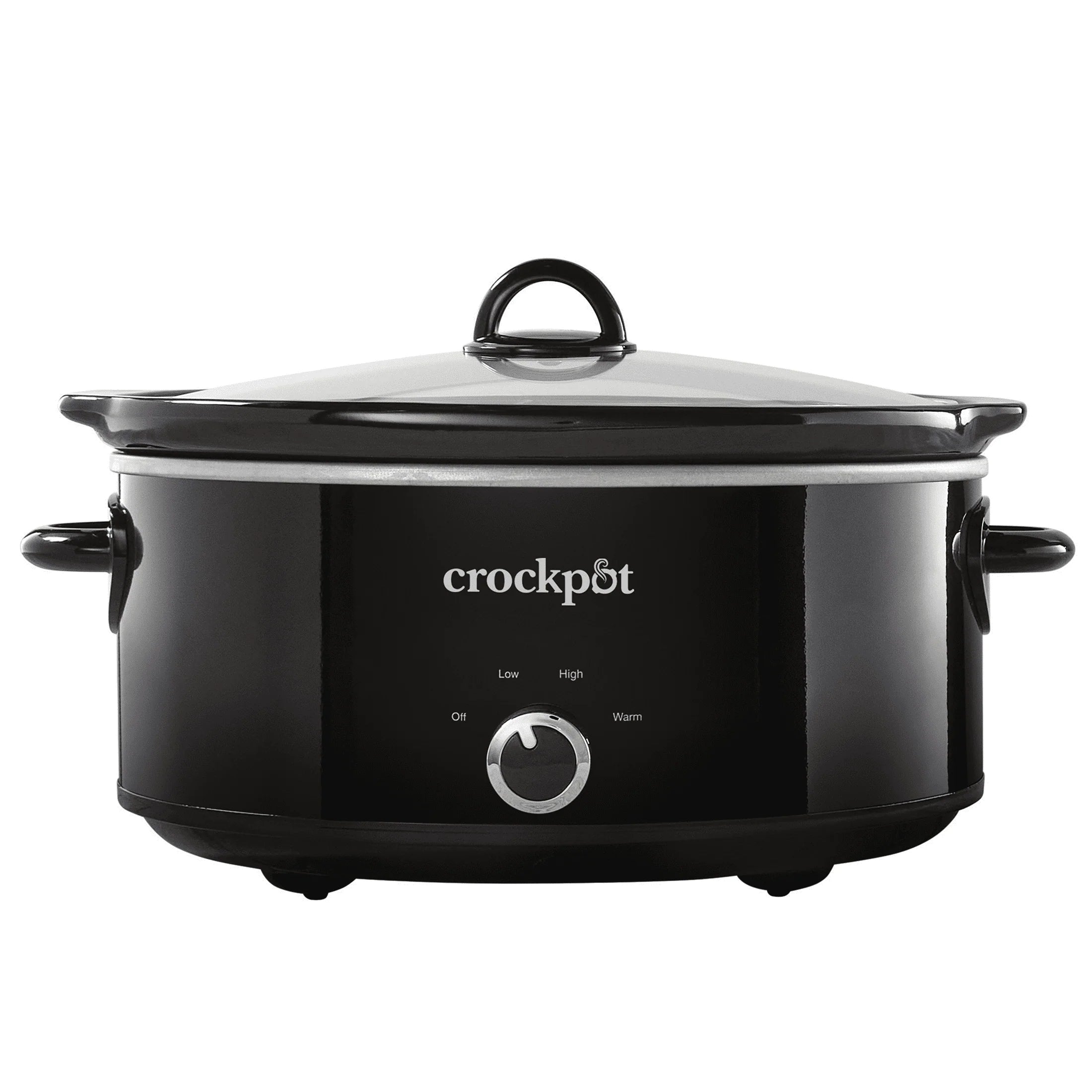 7-Quart Manual Slow Cooker, Black S11946