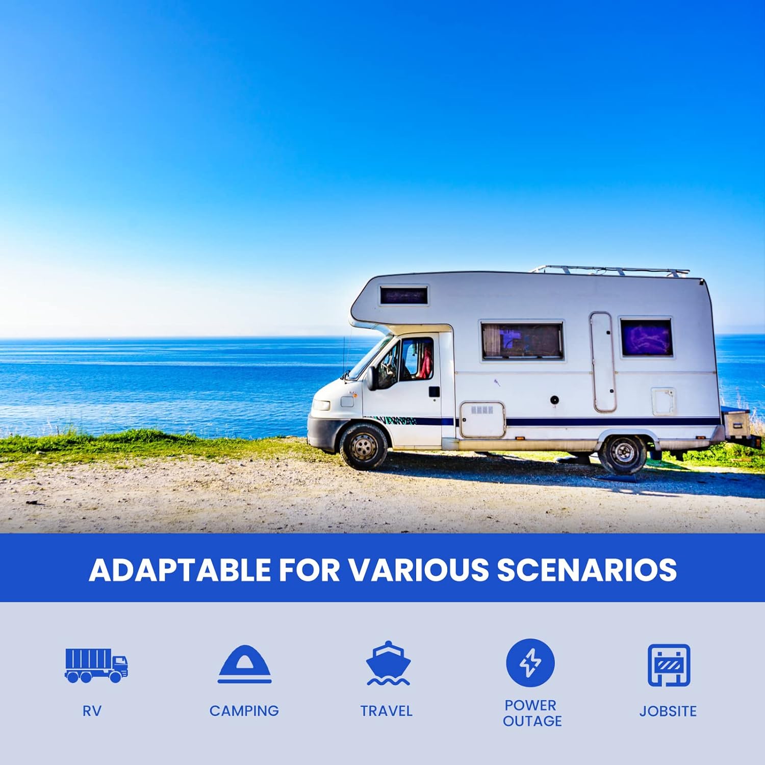 2250W Portable Inverter Generator with CO Alarm W105814