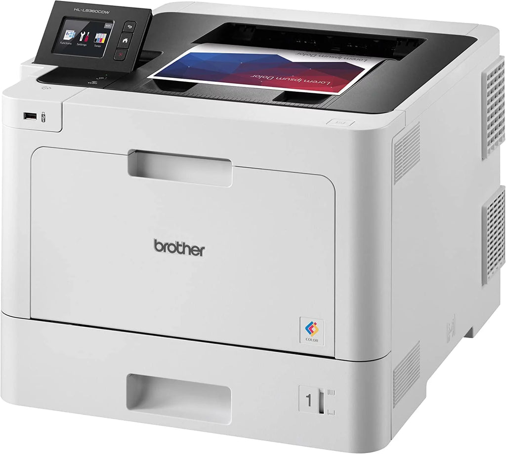 Business Color Laser Printer with Duplex Printing and Wireless Networking S32306