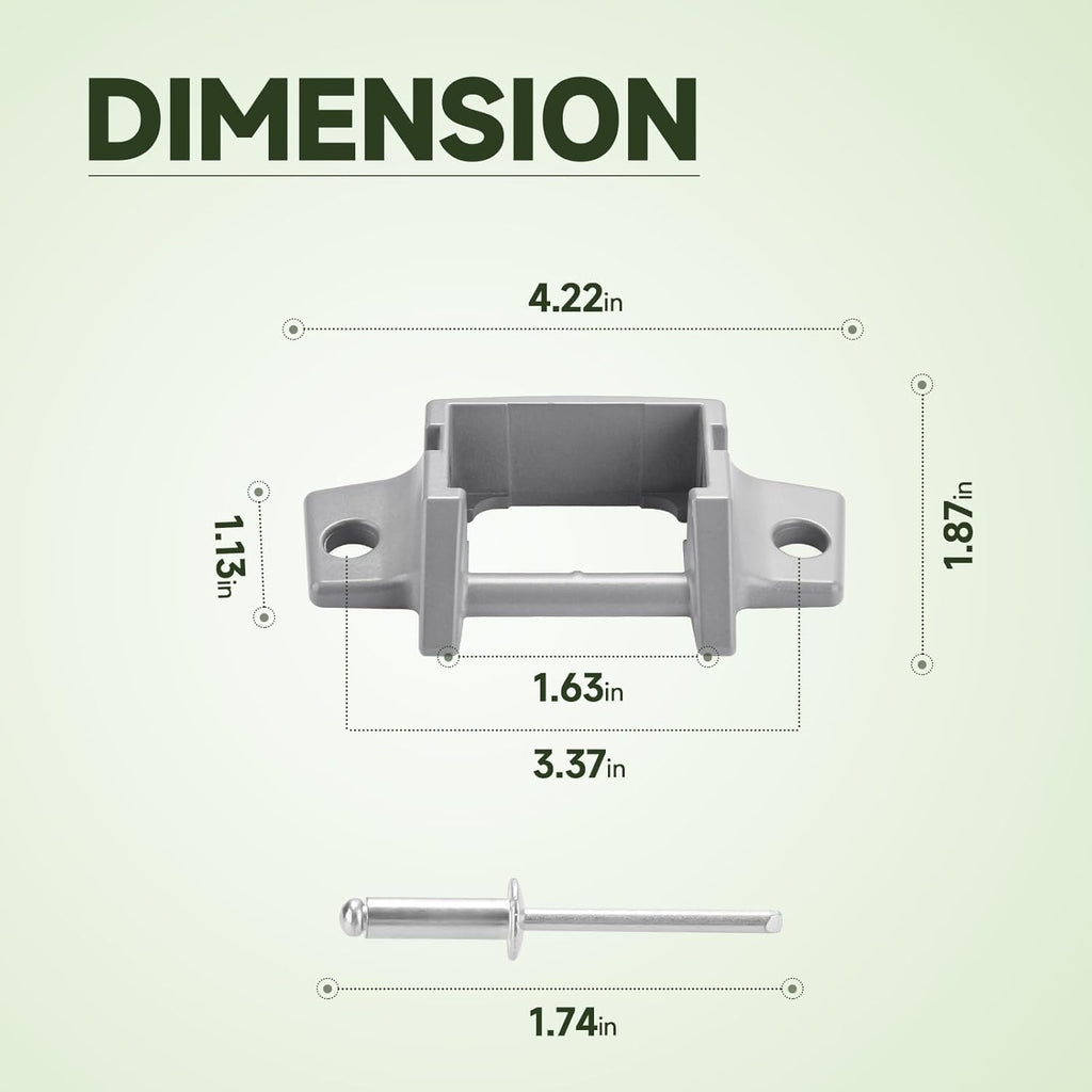 Die-cast Awning Foot Replacement Kit R753