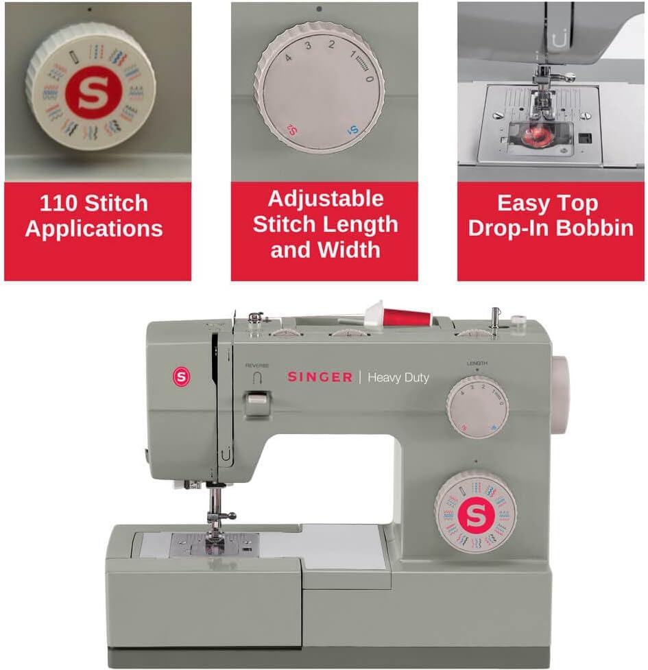 Heavy Duty Sewing Machine with Extension Table B2631