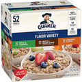 52 Ct. Instant Oatmeal Variety Pack M1132