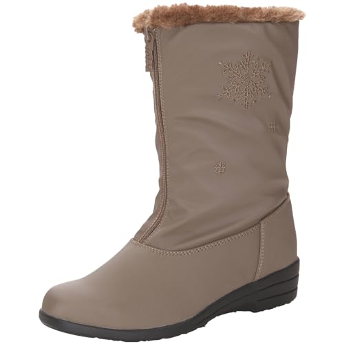 Women's Insulated Waterproof Snow Winter Boots with Zipper C651