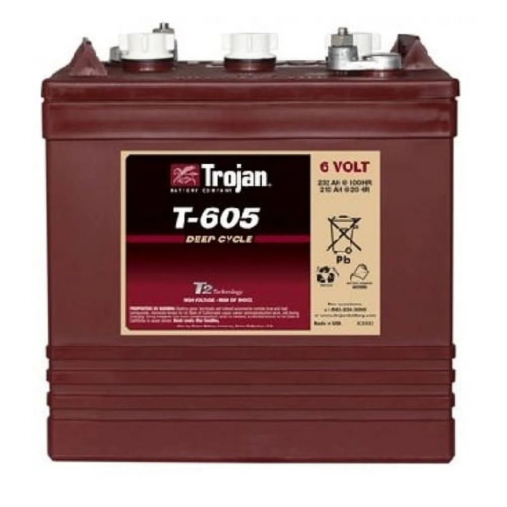 6 Volt 210 AH Deep Cycle Battery 2 Pack I59274