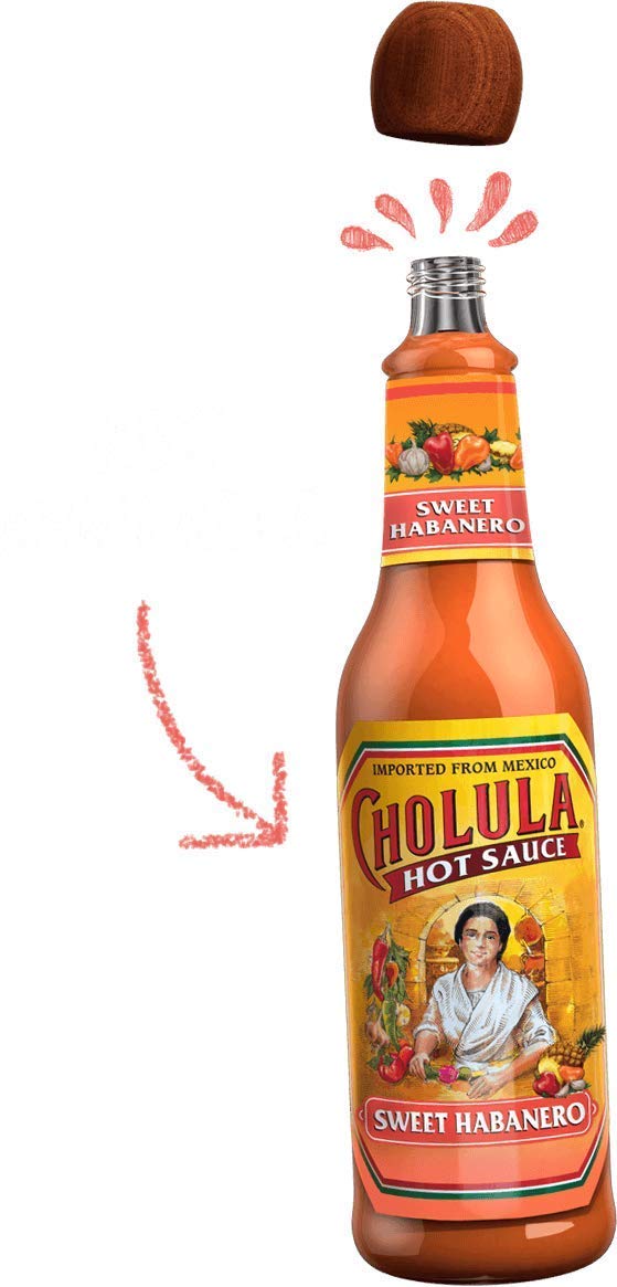 Sweet Habanero Hot Sauce 5 Oz Pack of 2 V211618