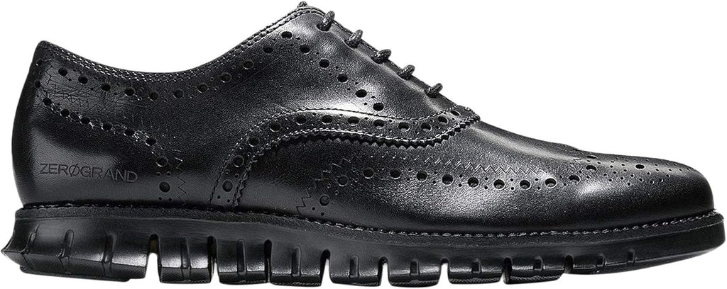 Black Leather Oxford R7572