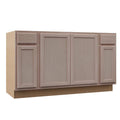 Unfinished Beech Sink Base Kitchen Cabinet Z21248