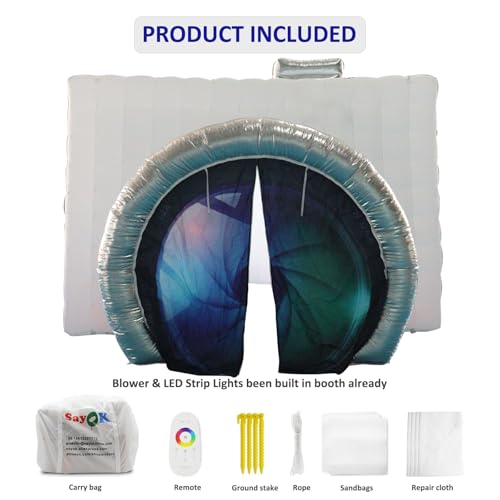 Inflatable White Cube Tent F420
