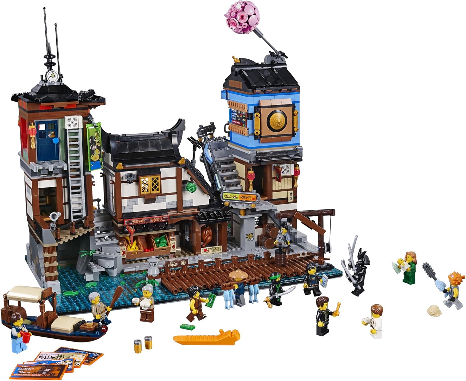 NINJAGO City Docks Building Kit (3553 Pieces) T6760
