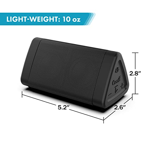 Portable Bluetooth 5.4 Speaker, 12W, 24-Hr Battery, IPX5 Water-Resistant, Black B8009