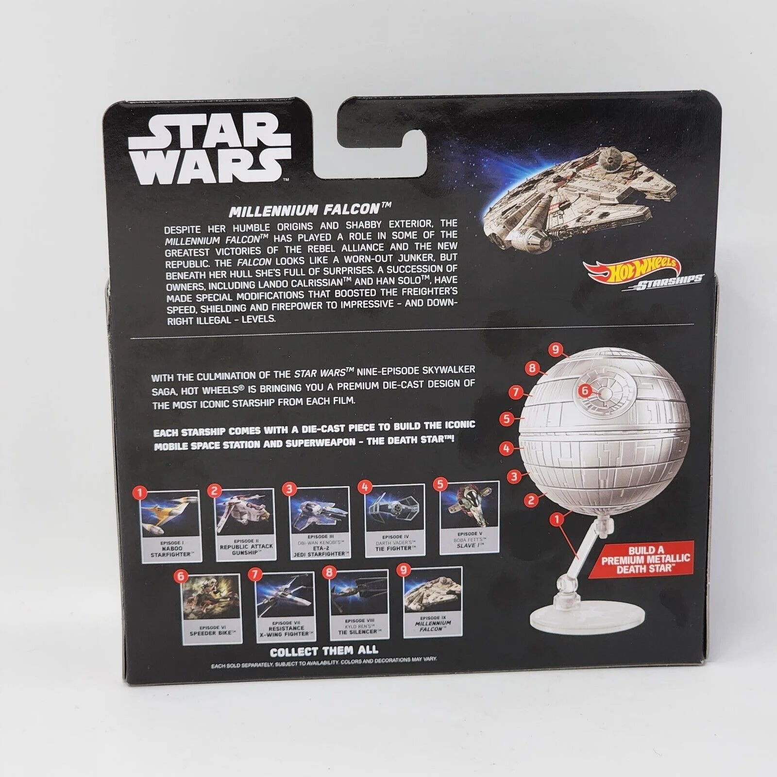 Millennium Falcon Die-Cast Starship D156