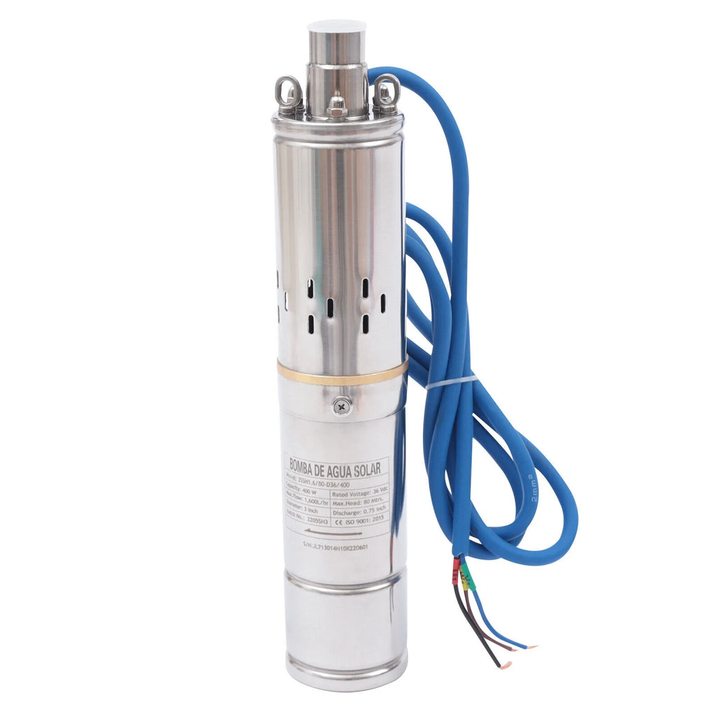 400W 36V DC Solar Submersible Deep Well Pump with MPPT Controller C892599