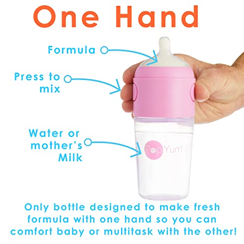 5 oz Pink Anti-Colic Baby Bottles, 3-Pack E883488