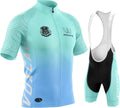 Men's Pro Cycling Jersey Set with Bib Shorts X8477